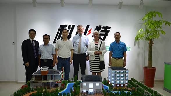 冰岛驻华大使司迪方考察九州体育(JiuZhou Sports)官方网站